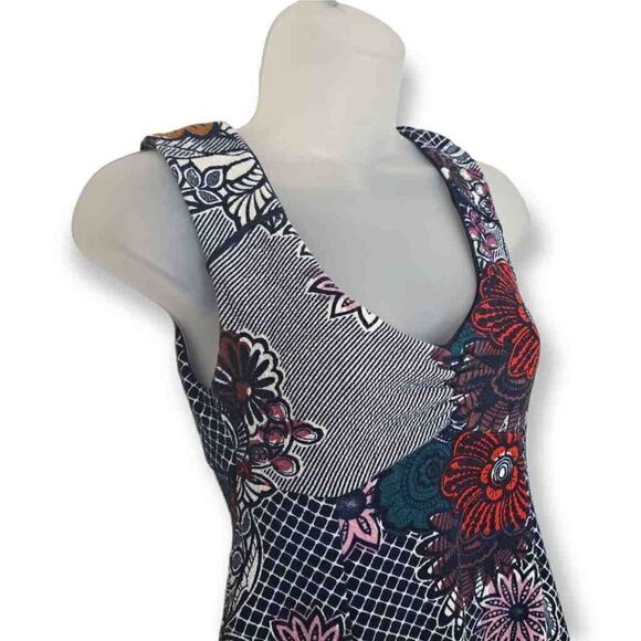 Anthropologie Maeve Fairchild Flared Floral Dress size XS - Picture 4 of 8